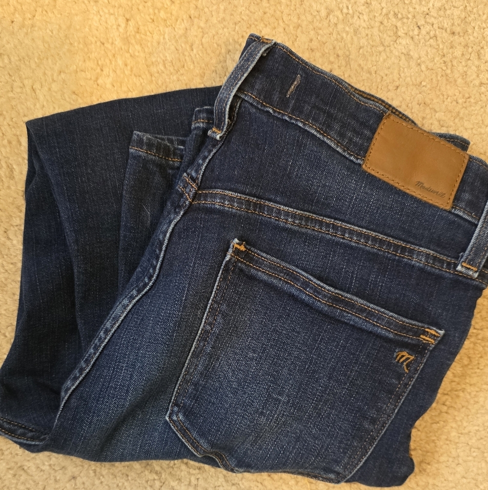 Madewell 9 Inch Mid-Rise Skinny Denim Jeans